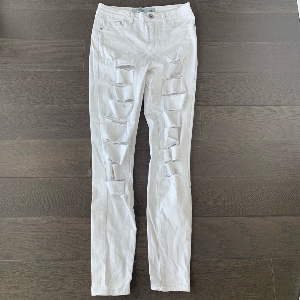 ASOS Authentic Denim White Jeans